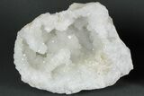 Large, Sparkling Quartz Geode - Morocco #217504-2